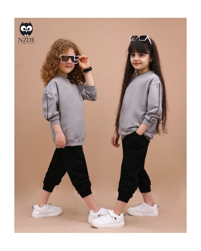 بلوز شلوار مغزی دوزی بگ استایل colorful NZDE