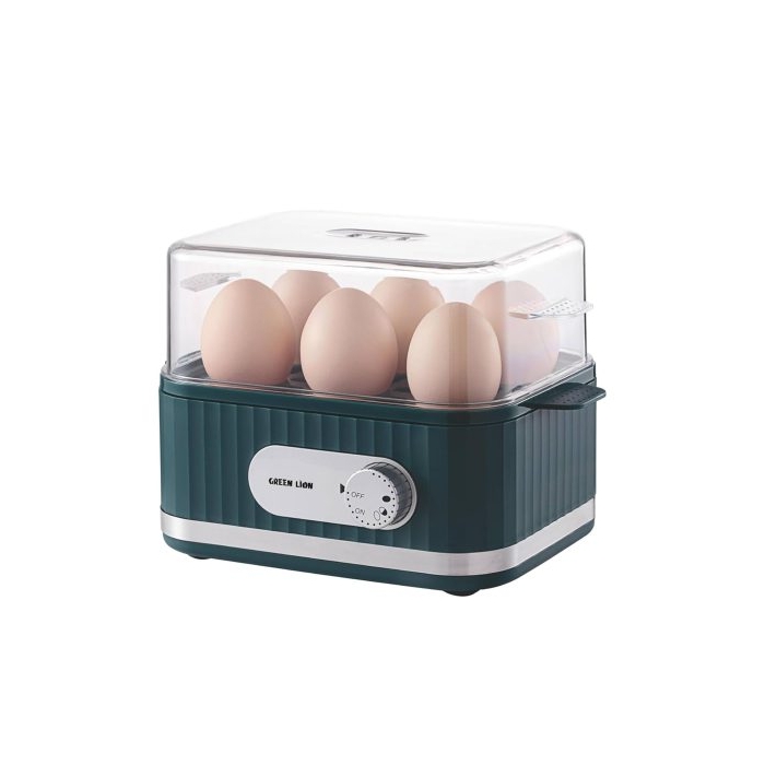تخم مرغ پز هوشمند گرین لاین مدل GL-EC05 ظرفیت ۶ عددی