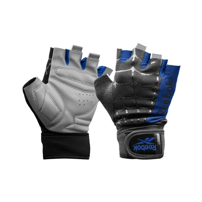 دستکش بدنسازی ریباک مدل Spider-00100 آبی