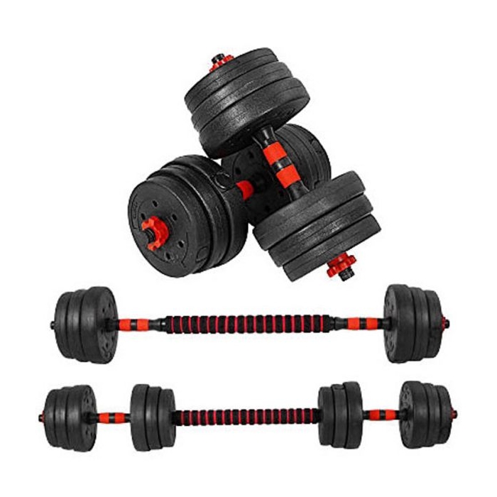 ست هالتر و دمبل متغیر بدنسازی بوفلکس وزن تا ۲۰ کیلوگرم