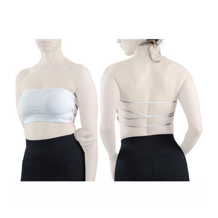 دکلته ورزشی زنانه مدل ۹۸۲۱ سفید