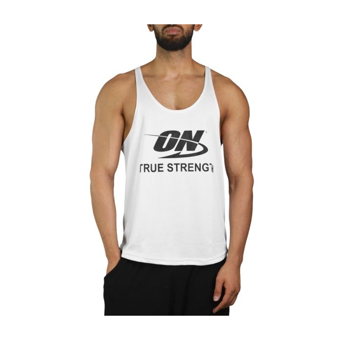 رکابی بدنسازی مردانه اوپتیموم نوتریشن مدل PY-214 سفید