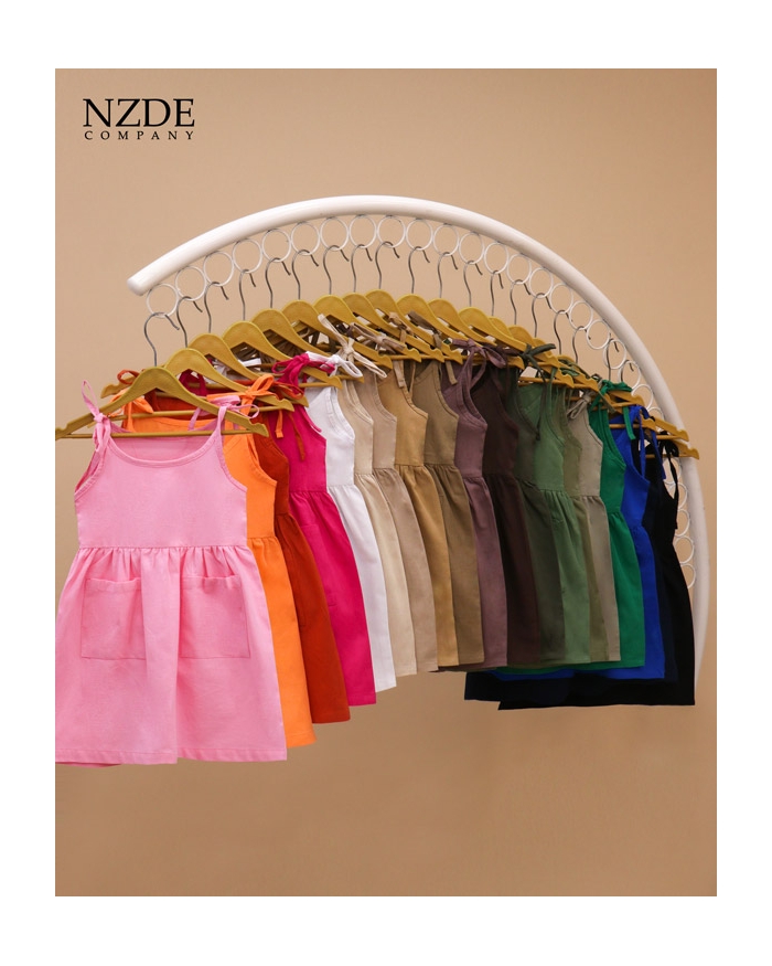 پیراهن لینن دخترانه آیلین NZDE