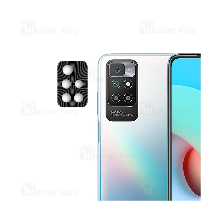 محافظ لنز فلزی دوربین موبایل شیائومی Xiaomi Redmi Note 11s 5G / Redmi 10 / Redmi 10 Prime Metal Lens