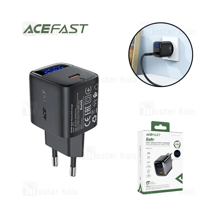 شارژر دیواری ایس فست ACEFAST A113 PD20W Fast Charger توان 20 وات