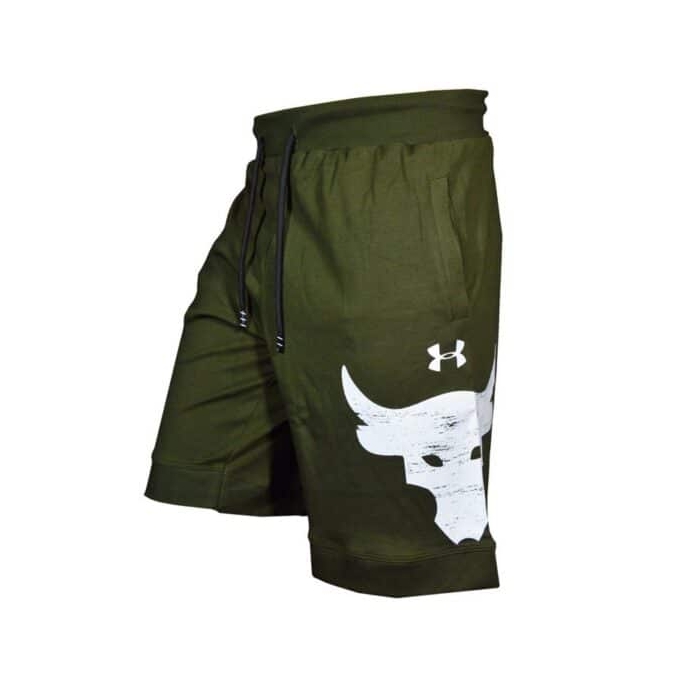 شلوارک ورزشی مردانه آندر آرمور مدل PY-GALAXY یشمی