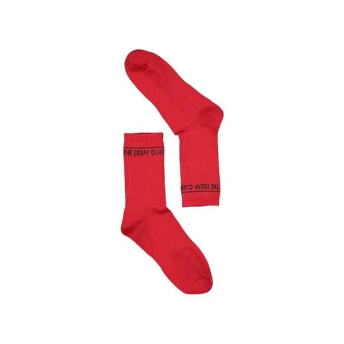 جوراب نیم ساق اسپرت ایسی کلاب مدل ETC-1300 قرمز