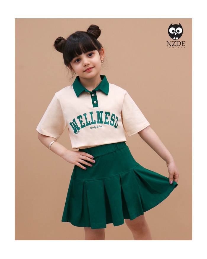 پولوشرت دامن بگ استایل WELLNESS NZDE