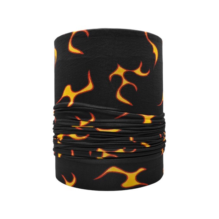 اسکارف و دستمال سر و گردن آتش مدل Opt-8195