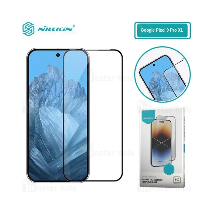 گلس تمام صفحه تمام چسب Google Pixel 9 Pro XL Nillkin CP+ Pro
