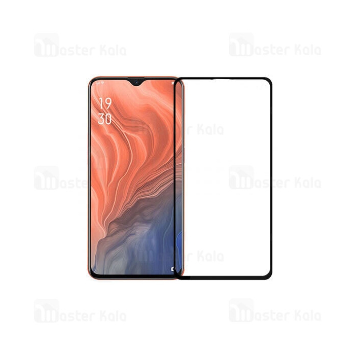 محافظ صفحه شیشه ای تمام صفحه تمام چسب Oppo Reno Z Glass