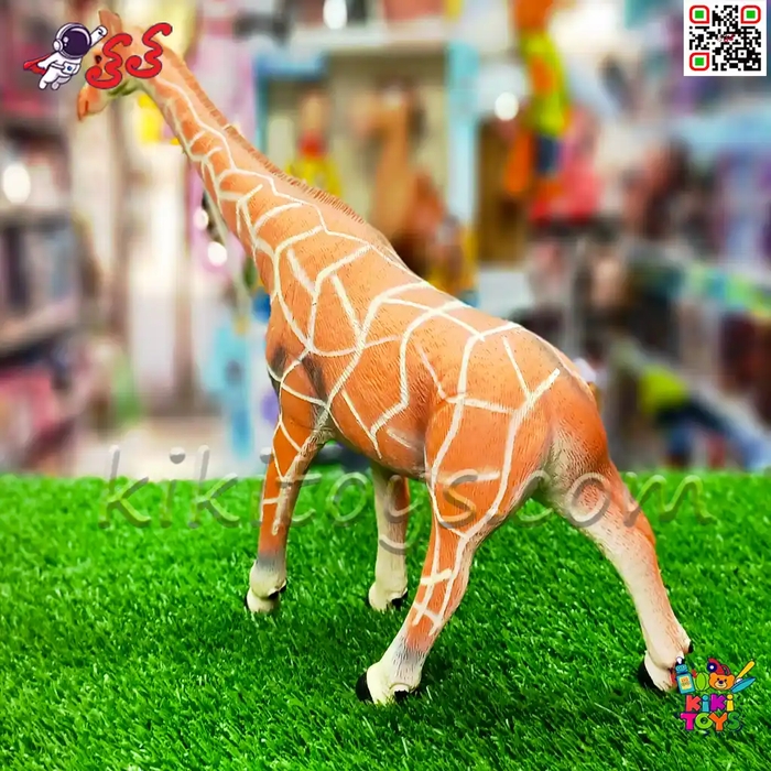 فیگور زرافه بزرگ جنگل و باغ وحش ANIMAL MODEL 002 – جنس نرم، طراحی واقعی، مناسب بازی و کلکسیون