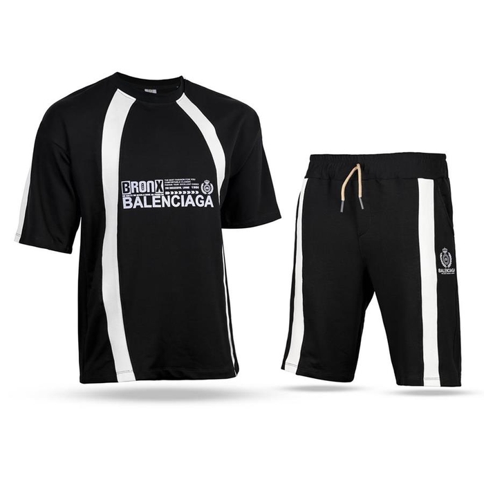 تیشرت و شلوارک Bronx_Black مدل 3638