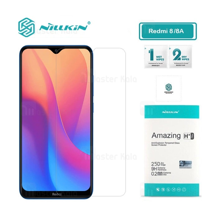 محافظ صفحه شیشه ای نیلکین شیائومی Xiaomi Redmi 8 / Redmi 8A Nillkin H+ Pro