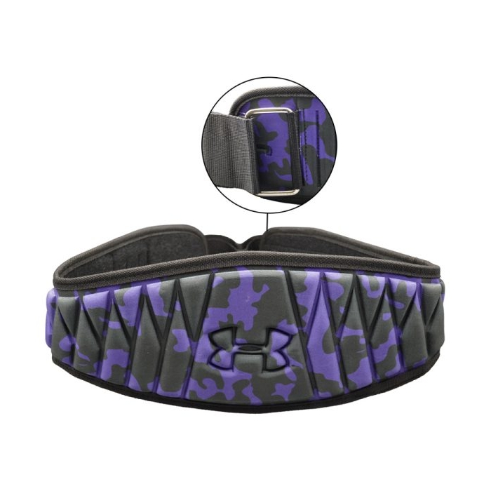 کمربند بدنسازی آندر آرمور مدل GDS-1011 چسبی چریکی بنفش