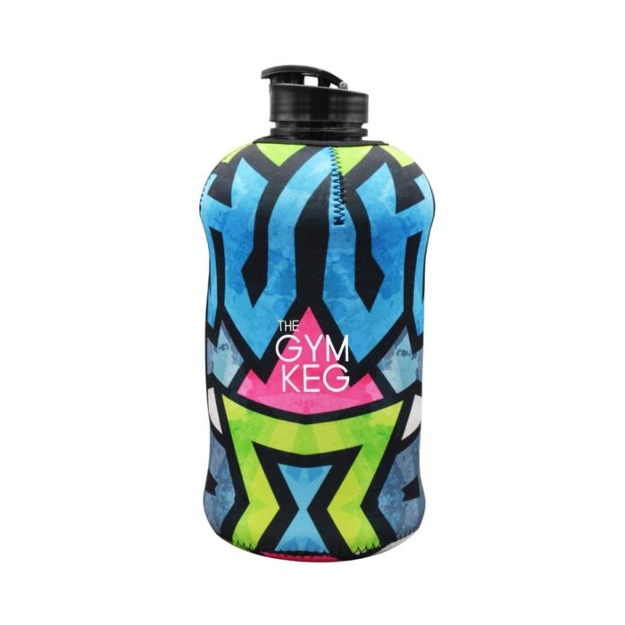 جاگ واتر جیم کگ مدل کاور رنگی The Gym Keg شفاف ظرفیت ۲.۲ لیتر