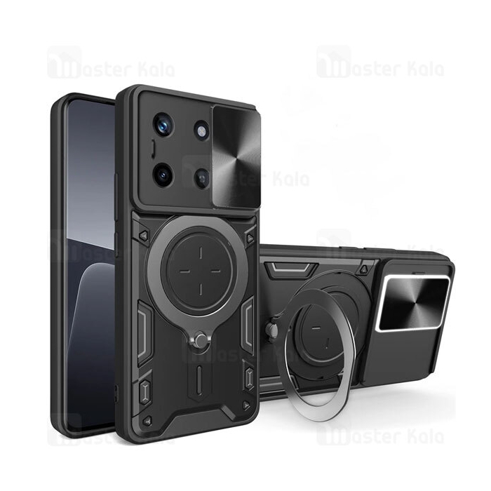 قاب ضد ضربه مگنتی Realme 11 4G Magnetic Support Case دارای محافظ دوربین