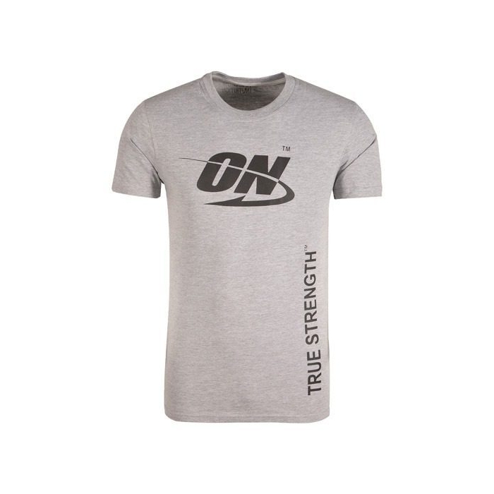 تیشرت ورزشی مردانه ON مدل PY-301 طوسی