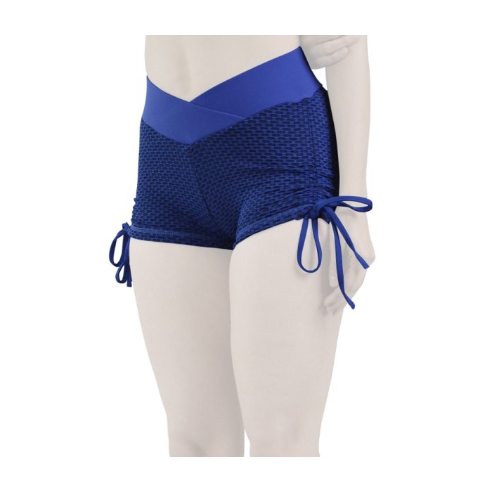 شلوارک سیملس ورزشی زنانه مدل CP3960 آبی