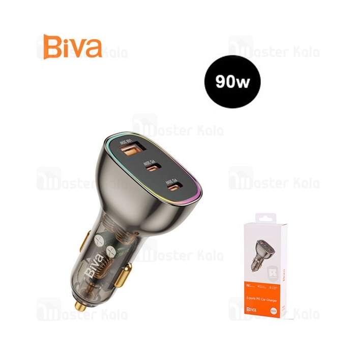 شارژر فندکی بیوا Biva CC-012 توان 90 وات