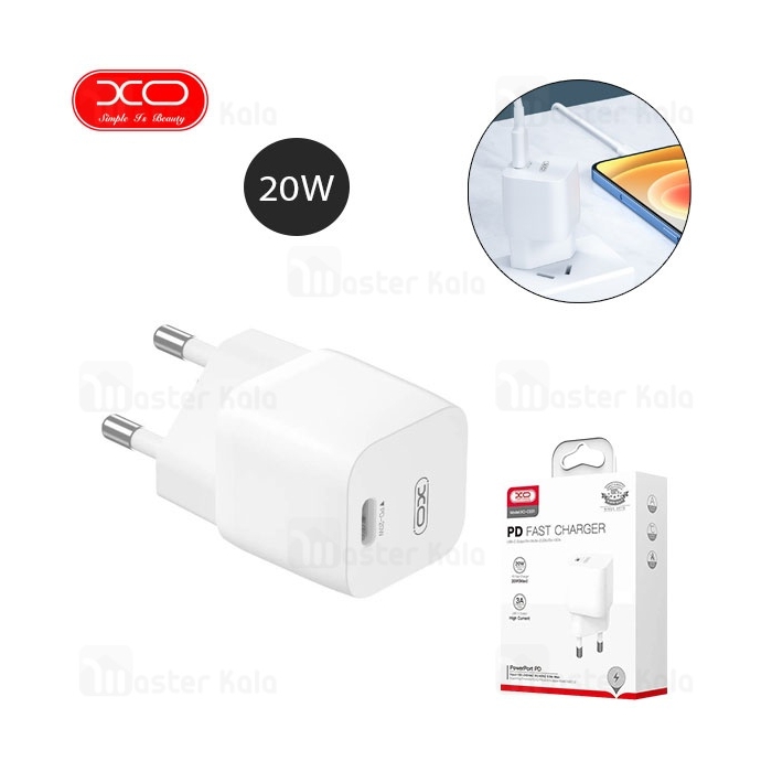 شارژر دیواری ایکس او XO CE01 PD Fast Charger توان 20 وات