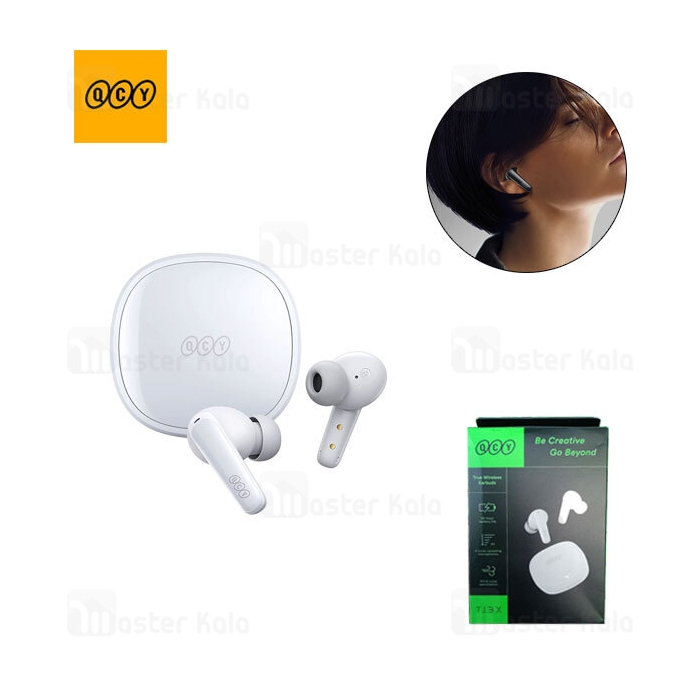 هندزفری بلوتوث دوگوش کیو سی وای QCY T13X