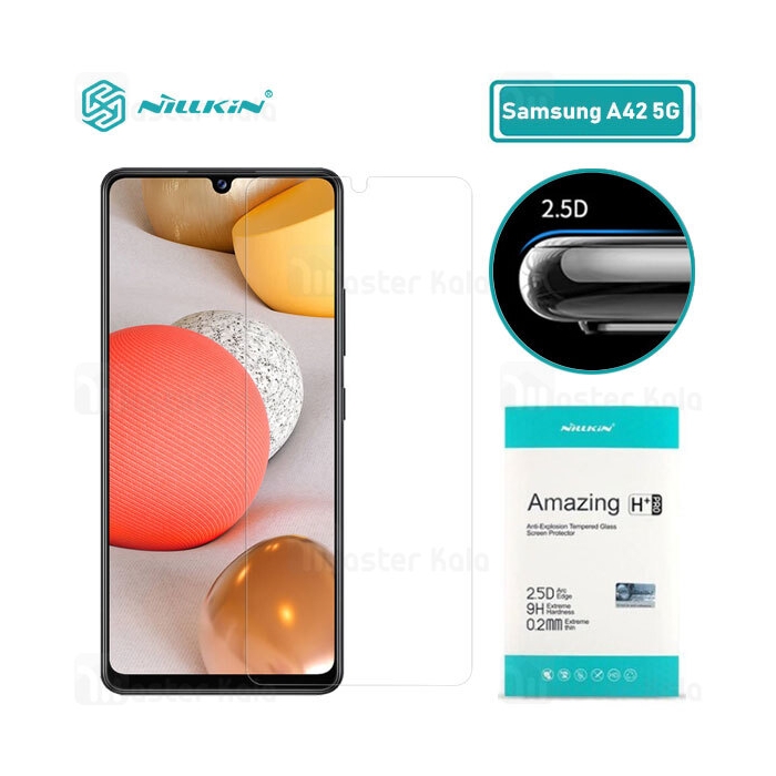 محافظ صفحه شیشه ای نیلکین سامسونگ Samsung Galaxy A42 5G Nillkin H+ Pro