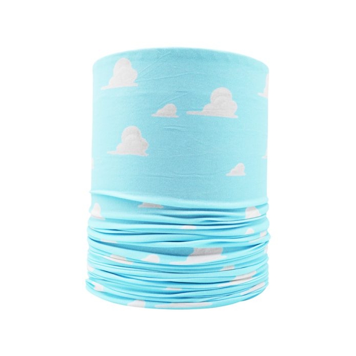 اسکارف و دستمال سر و گردن آسمان مدل Opt-8215