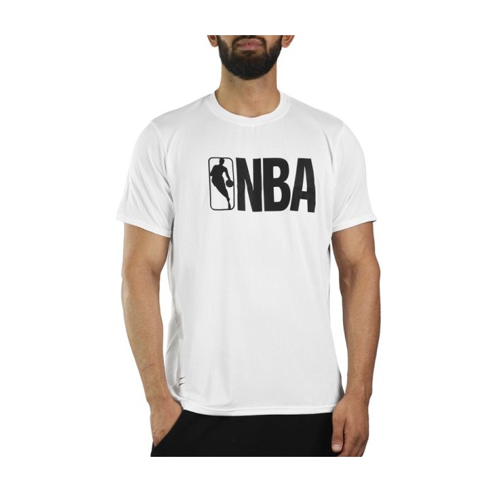 تیشرت ورزشی مردانه ان بی ای مدل MuB- NBA 2141 سفید