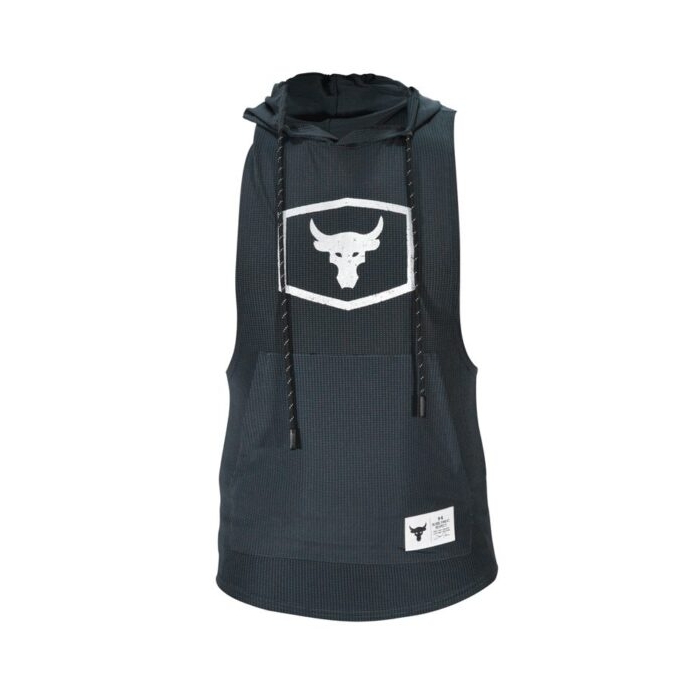 رکابی کلاهدار ورزشی مردانه آندر آرمور مدل Iron-254 طوسی