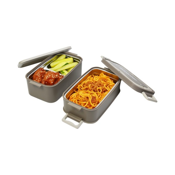 ظرف غذا لانچ باکس مدل ۲BOX_delicious ظرفیت ۱.۵ لیتر