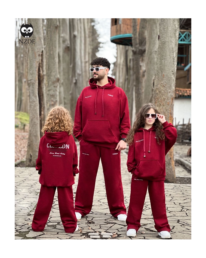 ست خانوادگی هودی شلوار بگ استایل CLSRLDN NZDE