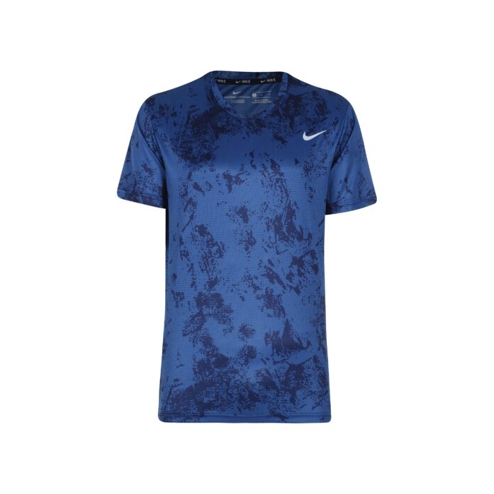 تیشرت ورزشی مردانه نایک مدل Pro-2144 چریکی  آبی تیره