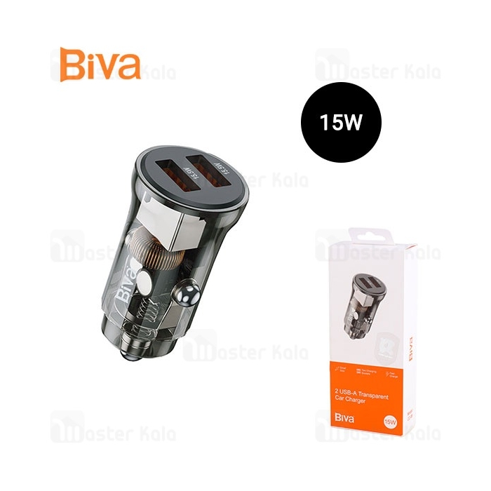 شارژر فندکی بیوا Biva CC-08 توان 15 وات
