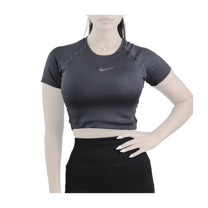 نیم تنه ورزشی زنانه نایک مدل SRN-4F0693 طوسی تیره