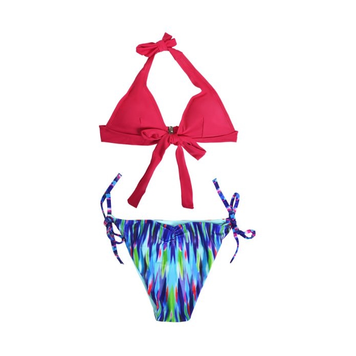 ست بیکینی زنانه مدل ۴B0193 صورتی