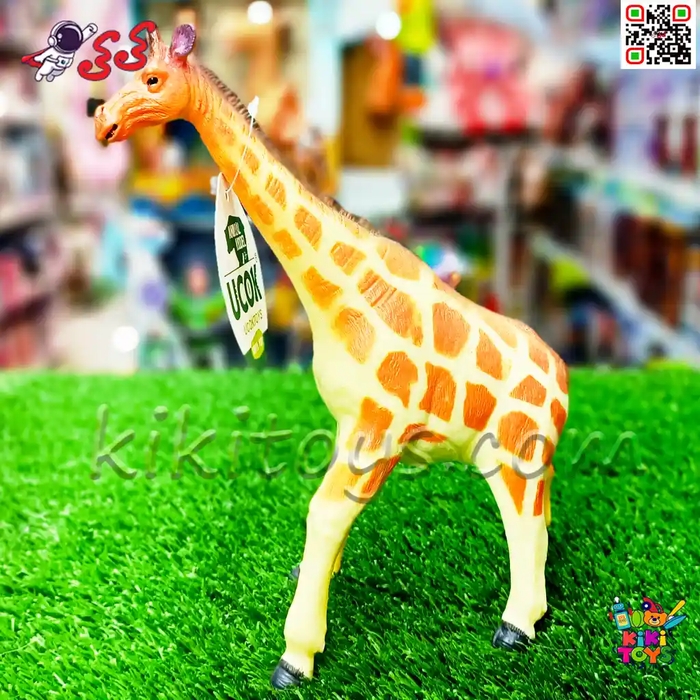 فیگور زرافه جنگل و باغ وحش ANIMAL MODEL 006 – جنس نرم، طراحی واقعی، مناسب بازی و کلکسیون