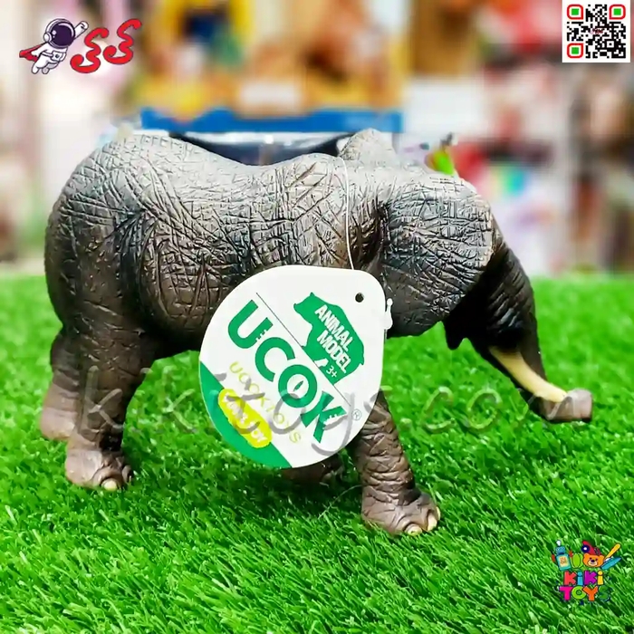 فیگور فیل جنگل و باغ وحش ANIMAL MODEL 006 – جنس نرم، طراحی واقعی، مناسب بازی و کلکسیون