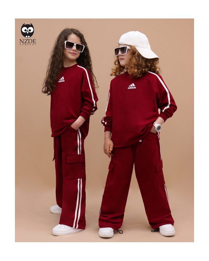 بلوز شلوار بگ استوپر دار آدیداس NZDE