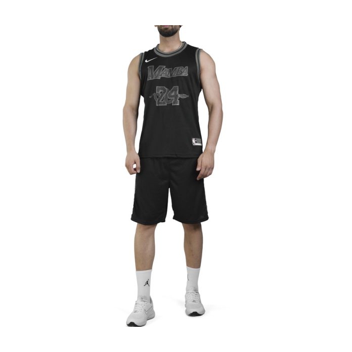ست رکابی و شلوارک بسکتبالی مردانه نایک مدل Mamba-Dri Fit-06100 مشکی