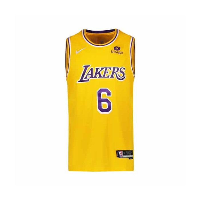 رکابی ورزشی مردانه لیکرز مدل Lakers-9563 زرد