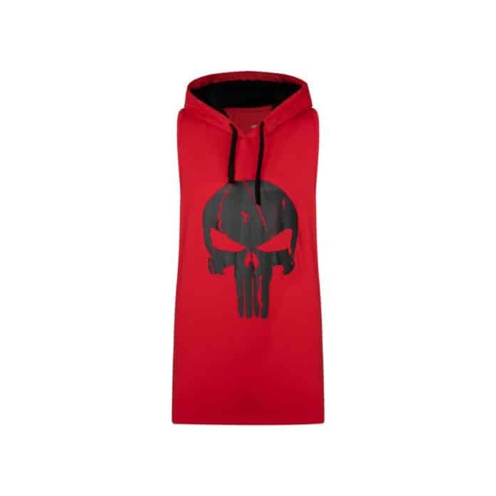 رکابی کلاهدار ورزشی مردانه پانیشر مدل PY-BAND قرمز