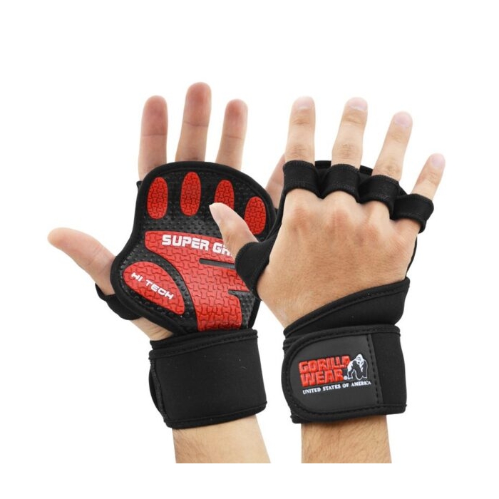 مچ بند و گریپ پد گوریلا ور مدل Super Grip-HT قرمز