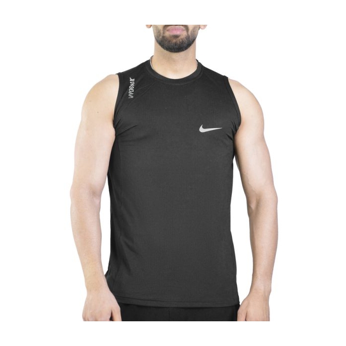 رکابی ورزشی مردانه نایک مدل GMS-Dri Fit-00011 مشکی