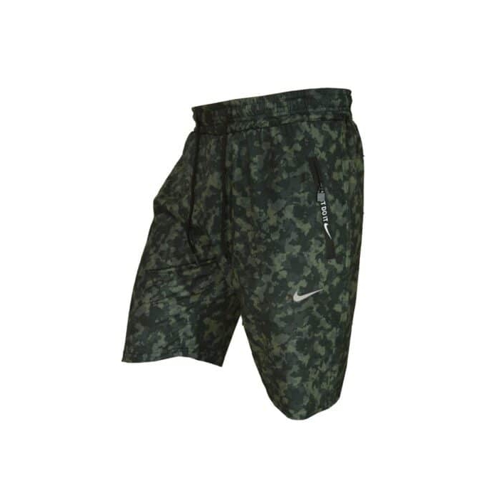 ‫شلوارک مردانه ورزشی نایک مدل MuB-188 چریکی سبز