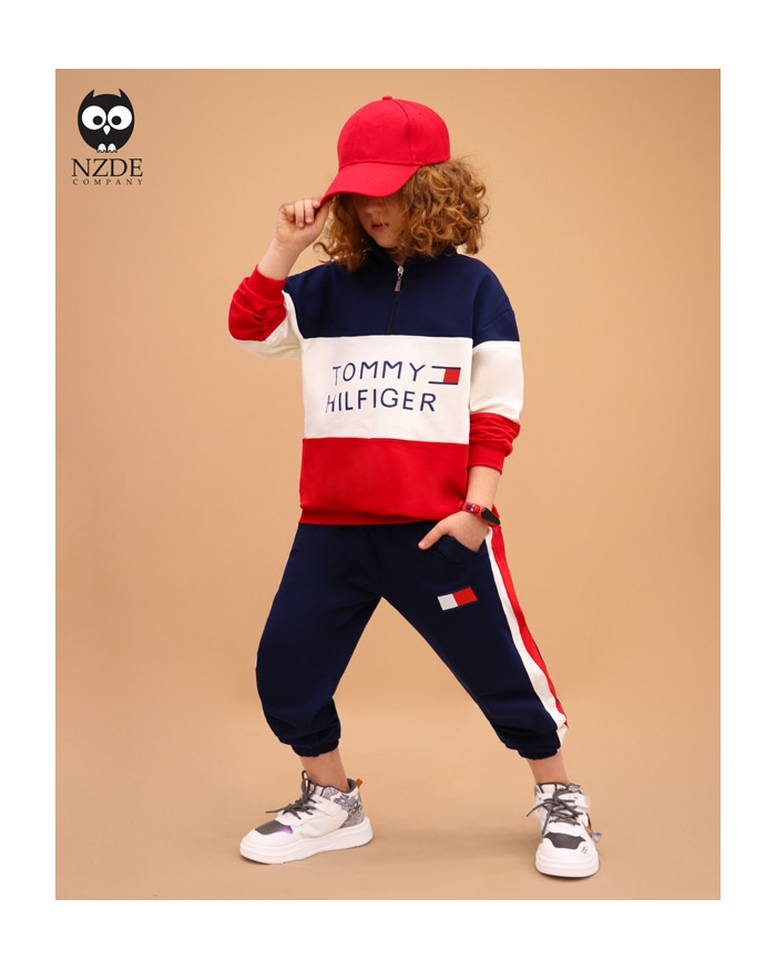 سویشرت شلوار نیم زیپ TOMMY NZDE