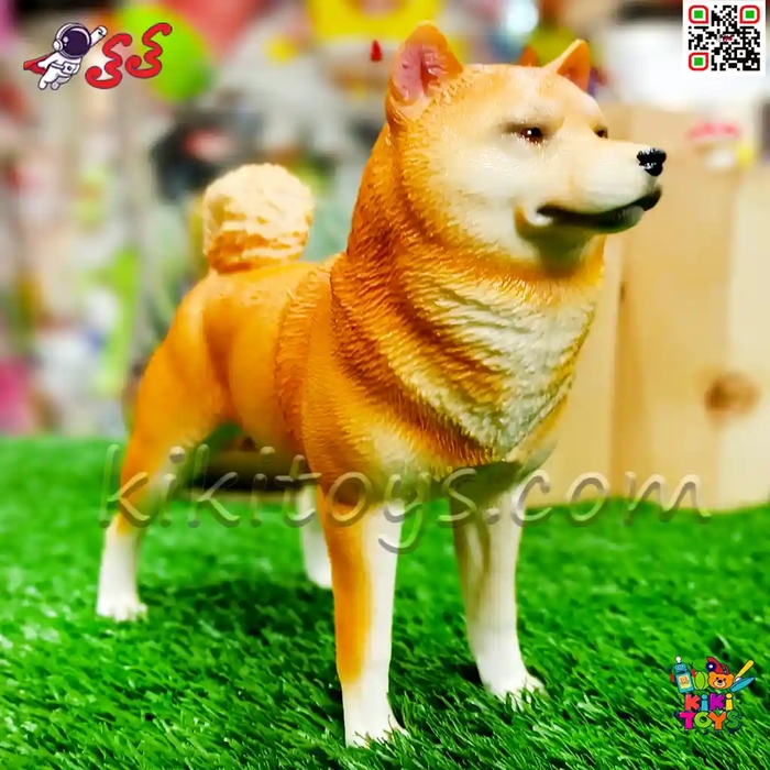 فیگور حیوانات ماکت سگ شیبا اینو اسباب بازی 971 Shiba Inu