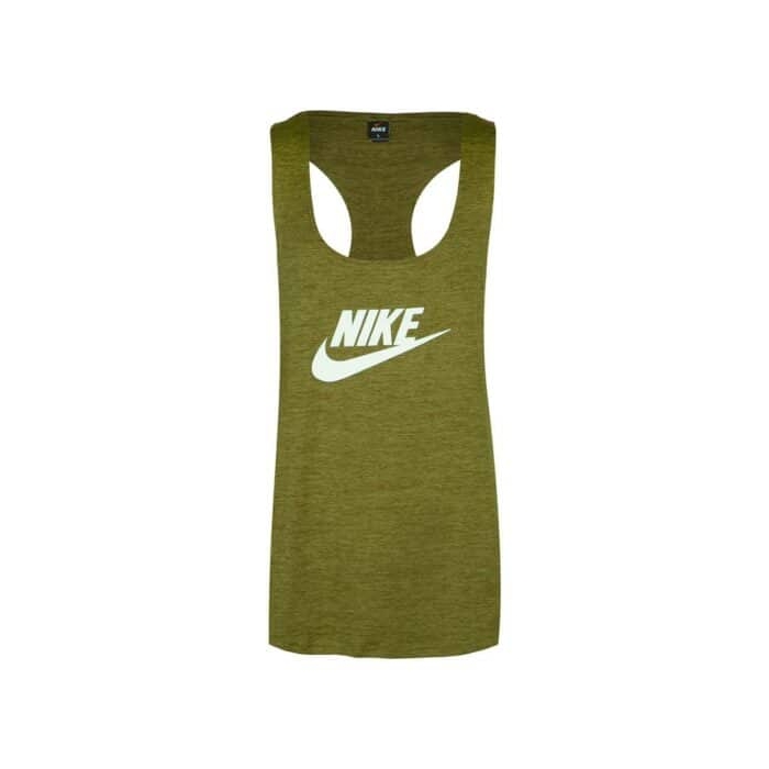 رکابی ورزشی مردانه نایک مدل MuB-017 طرح Sprit سبز لجنی