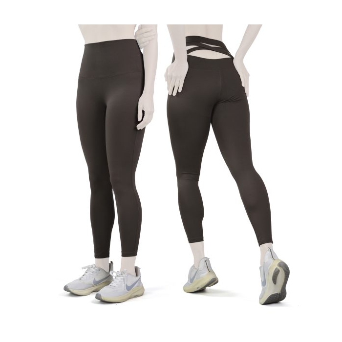 لگ ورزشی زنانه مدل W927 قهوه ای تیره