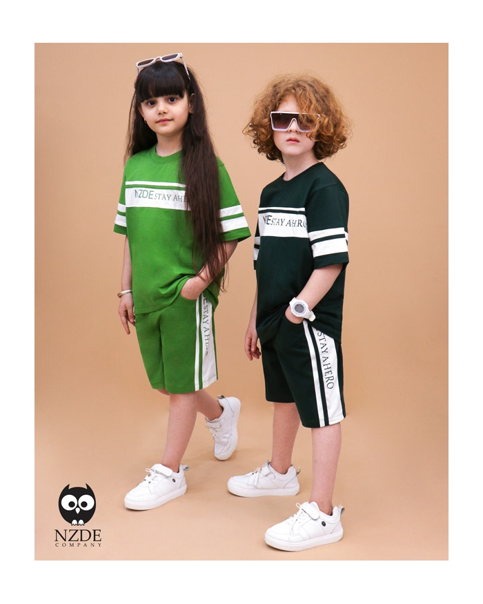 تیشرت شلوارک STAY A HERO NZDE